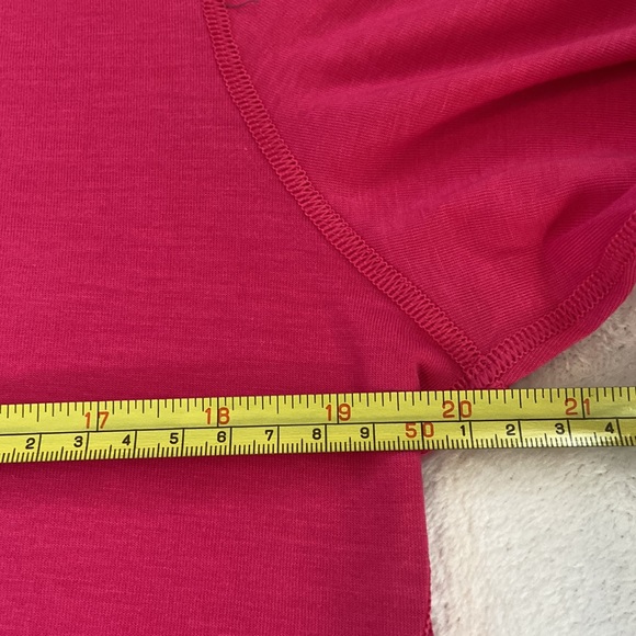 NWT ADIDAS Performance Size L Long Sleeve Slim Fit CLIMALITE Pink Shirt - Picture 8 of 8